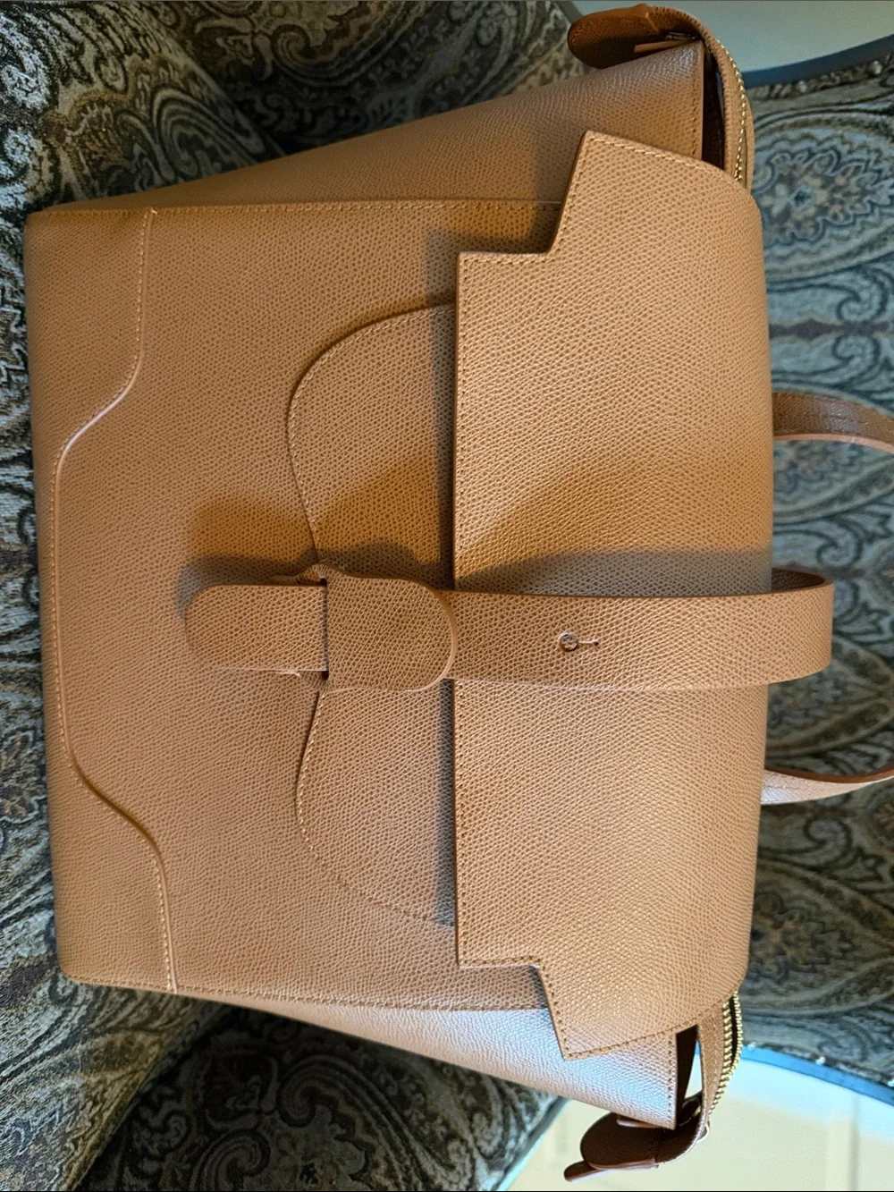 Senreve Midi Maestra (Large) bag, Tan